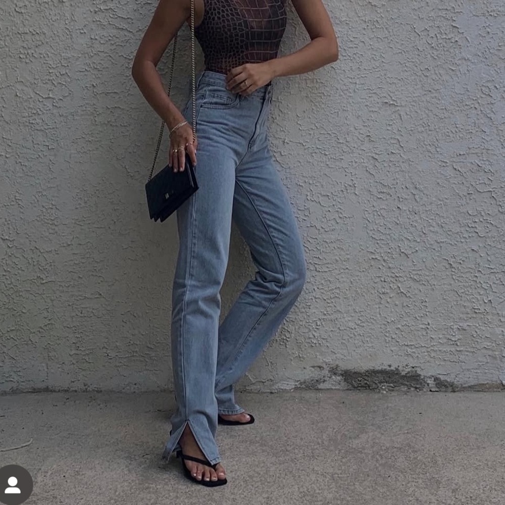 Lioness high rise split Jean